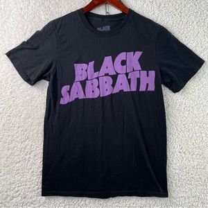 Black Sabbath T Shirt black purple band tee We Sold Our Soul For Rock n’ Roll S